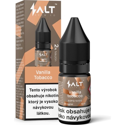 Salt Brew Co Vanilla Tobacco 10 ml 20 mg