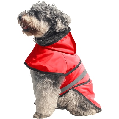 Tiger`s Heart Дъждобран за кучета с качулка и светлоотразителни ленти