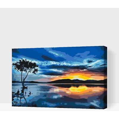 Vymalujsisam MALOVÁNÍ PODLE ČÍSEL BOUŘLIVÝ ZÁPAD SLUNCE