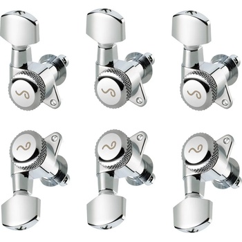 Image 1 of Schaller M6 135 3L/3R locking 19, 5 Chrome Тунинг част за китара (10020223.02.52)