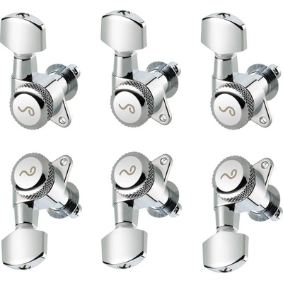 Schaller M6 135 3L/3R locking 19, 5 Chrome Тунинг част за китара (10020223.02.52)