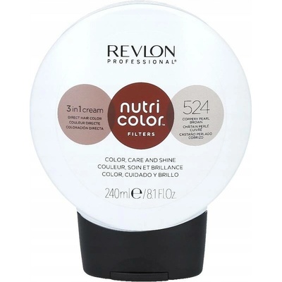 Revlon Nutri Color Filters 524 copper pearl brown 240 ml