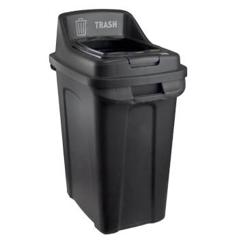 Image 1 of PLANET Planet-Кош за разделно сметосъбиране 50l - ЧЕРЕН (up 283) (0133422)