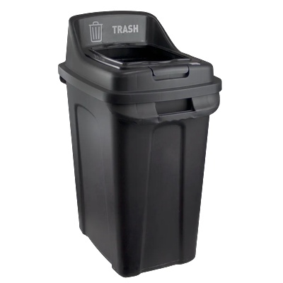 PLANET Planet-Кош за разделно сметосъбиране 50l - ЧЕРЕН (up 283) (0133422)