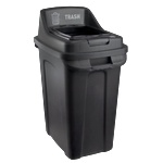 PLANET Planet-Кош за разделно сметосъбиране 50l - ЧЕРЕН (up 283) (0133422)