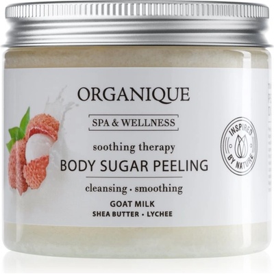 Organique Soothing Therapy cukrový peeling pre upokojenie pokožky 200 ml