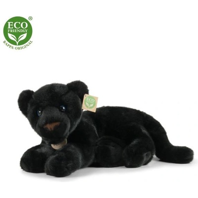 Rappa Плюшен черен пантера лежащ 34 см eco-friendly