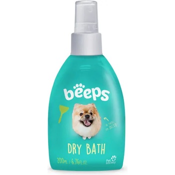 Image 1 of BEEPS dry bath СУХ ШАМПОАН за кучета и котки, 200 мл, Бразилия - 24484