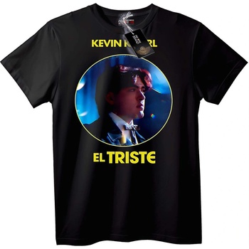 NOONEBRAND Тениска Kevin Karl El Triste - S, Black