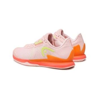 Head Sprint Pro 3.5 Clay Women Salmon/Lime