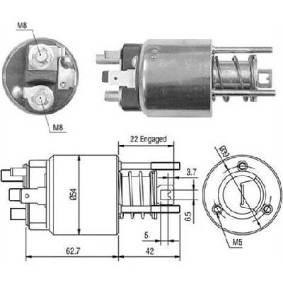 Elektromagnetický spínač pre żtartér MAGNETI MARELLI 940113050356
