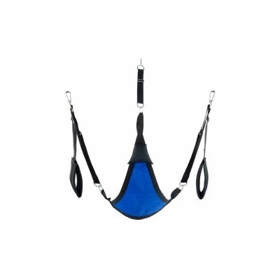 Mr Sling Triangle Canvas Sling Blue - tříbodový látkový sling s popruhy