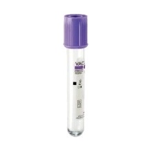 VACUTEST K3EDTA 2 ml, 75 × 13, fialová