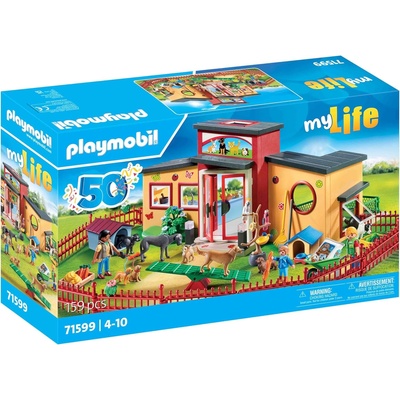 Playmobil 71599 PLAYMOBIL - Хотел за домашни любимци 50 години Playmobil