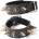 Black & metal гривна spikes 1 - bwz-513