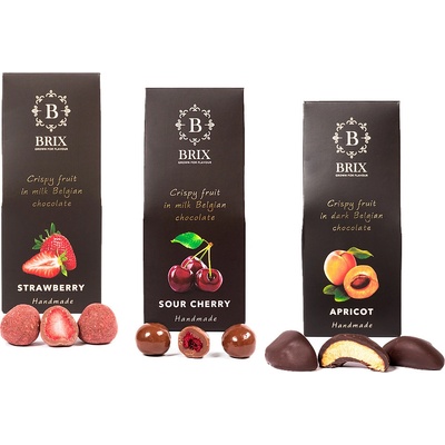 Brix Mandle v čokoláde 250 g