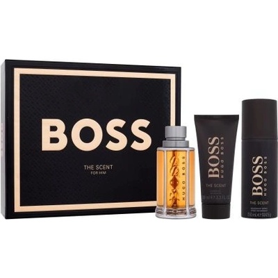 HUGO BOSS Boss The Scent 2015 EDT 100 ml + deodorant 150 ml + sprchový gel 100 ml