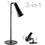 OMNIA Led НАСТОЛНА ЛАМПА 3w 4000k МАГНИТНА ЧЕРНА omnia flexy (3800139241988)
