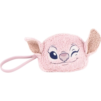 Cerdá Plyšová kabelka do ruky růžová Stitch