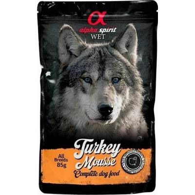 Alpha Spirit Dog Turkey Mousse 85 g