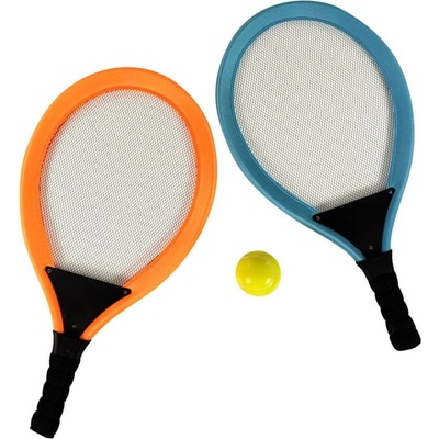 Rappa Set na tenis športové rakety so sieťovanou výplňou a s loptičkou