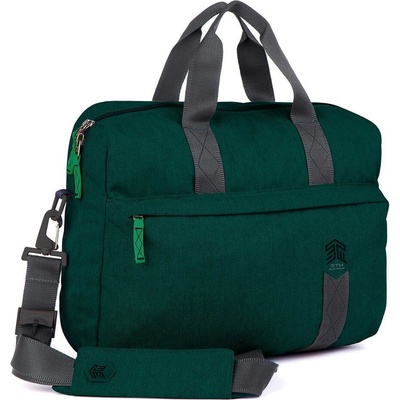 STM Дизайнерска чанта с дръжки за MacBook и преносими компютри до 15.4 инча - STM Judge Laptop Brief (зелен) (stm-112-147P-08)