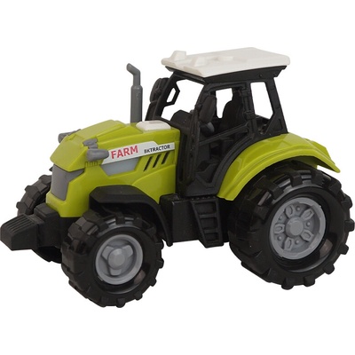FARM SERVICE Traktor se zvuky a světly zeleno-červený