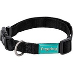  Freedog Basic Nylon Black нашийник за куче - кг - petstation - 7,30 лв