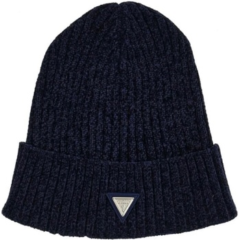 Guess Детска зимна шапка Guess - Рипсено кадифе, синя, S (20254-H5BZ22-Z3OC0-G7HR-S)