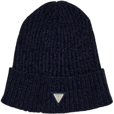 Guess Детска зимна шапка Guess - Рипсено кадифе, синя, S (20254-H5BZ22-Z3OC0-G7HR-S)