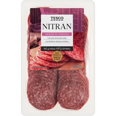 Tesco Nitran saláma 200 g