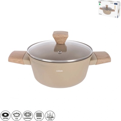 ORION Ecrina Kastrol se skleněnou poklicí, 2,3 l 113611