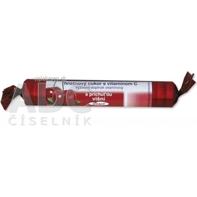 INTACT Hroznový cukor vitamínC višňa 40 g