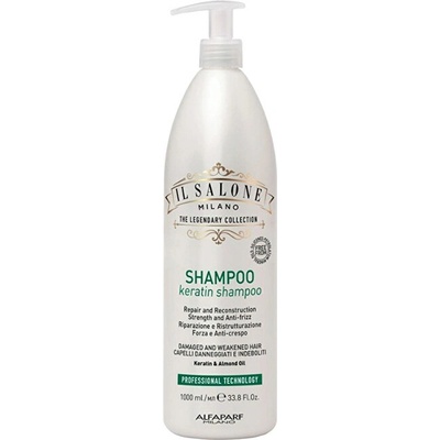 Alfaparf Milano Il Salone Milano Keratin obnovujúci šampón pre poškodené vlasy 500 ml