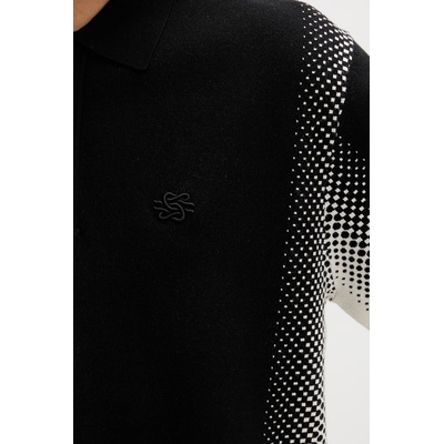 Filling Pieces пуловер мъжки с вискоза Knit Shirt Rugby (422571500243)