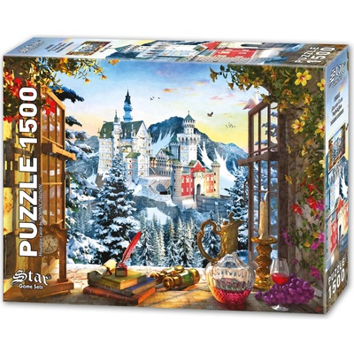 Star - Puzzle Mountain Castle 1500 - 1 500 piese