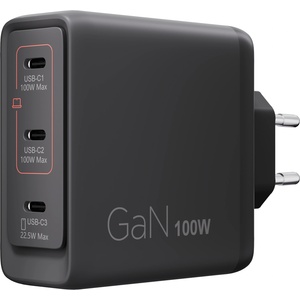 Lenovo Multi-port USB-C GaN зарядно устройство 100W (G0A6100BEU)
