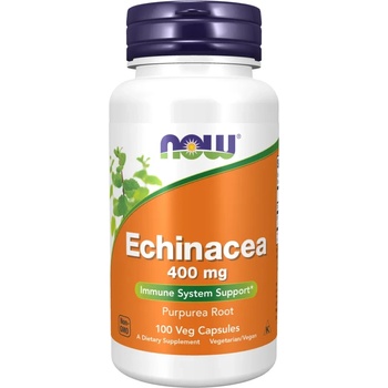 NOW Echinacea, 400 mg, 100 капсули, Now