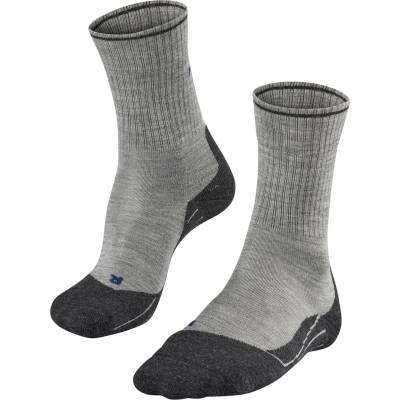Falke Дамски туристически чорапи Falke Women's TK2 Wool Silk Walking socks - Light Grey - размер 39-40 (EU) (201-1715-0213)