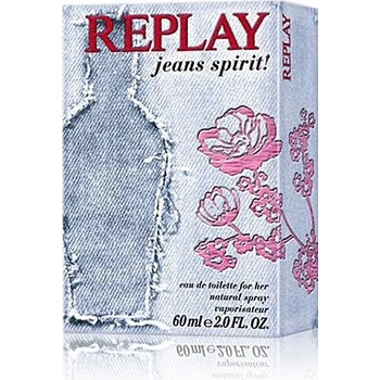 Replay jeans spirit toaletná voda dámska 60 ml tester