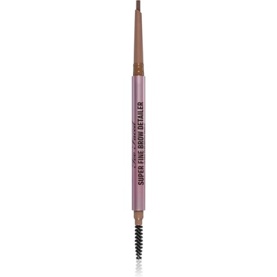 Too Faced Super Fine Brow Detailer Eyebrow Pencil dlhotrvajúca ceruzka na obočie Soft Brown 0,08 g