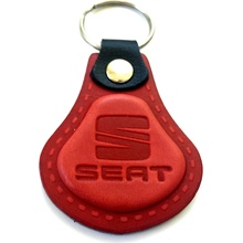 Prívesok na kľúče Auto Two M Kožená Seat červená