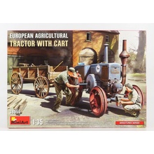 MiniArt European Agricultural Tractor w/ Cart 38055 1:35