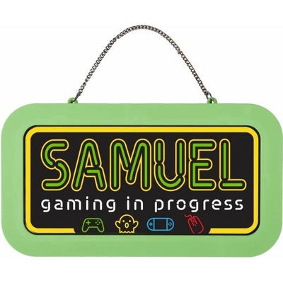 Albi Neonová cedulka se jménem - Samuel