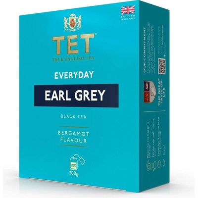 TET Everyday Earl Grey černý čaj 100 ks