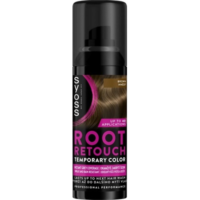 Syoss Root Retoucher na odrasty Čierny 4428 120 ml