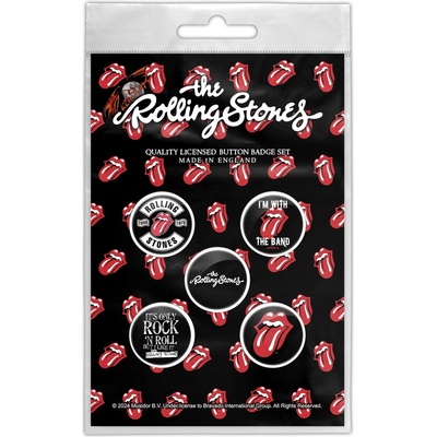 значки/копчета the rolling stones - tongue - razamataz - bb111
