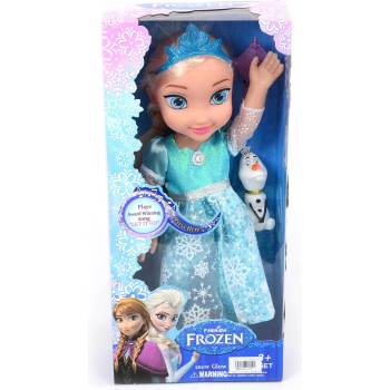 Image 1 of Armtoys КУКЛА ЛЕДЕНА ПРИНЦЕСА С КОРОНА И ОЛАФ В КУТИЯ + ЗВУК