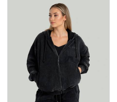 Strix Zip Washed Black