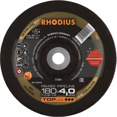 Rhodius Brúsny kotúč 180 x 8,0 x 22,23 mm 200075